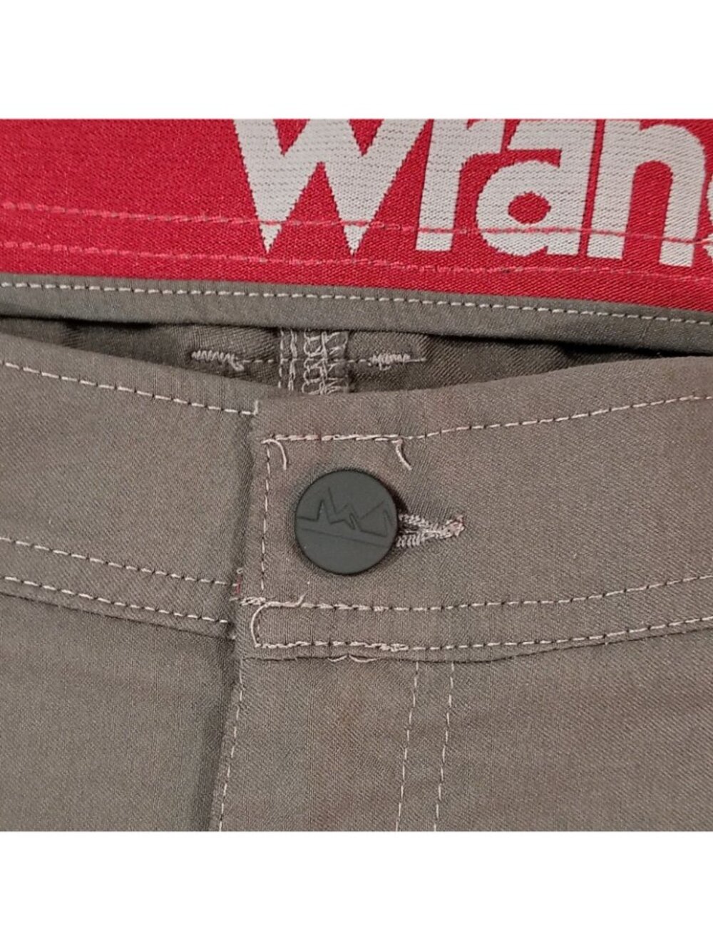 Wrangler All Terrain Hiking Cargo Pants Mens Sz 40x30 Flex Stretch Asphalt Gray - Picture 14 of 16